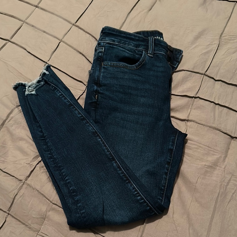 Women's Dark Blue Slinny Jeans